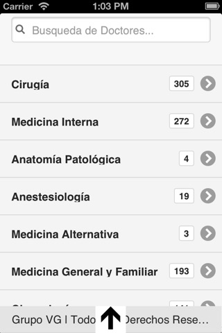 Directorio Médico El Salvador screenshot 2