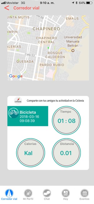 Ciclovía IDRD(圖3)-速報App