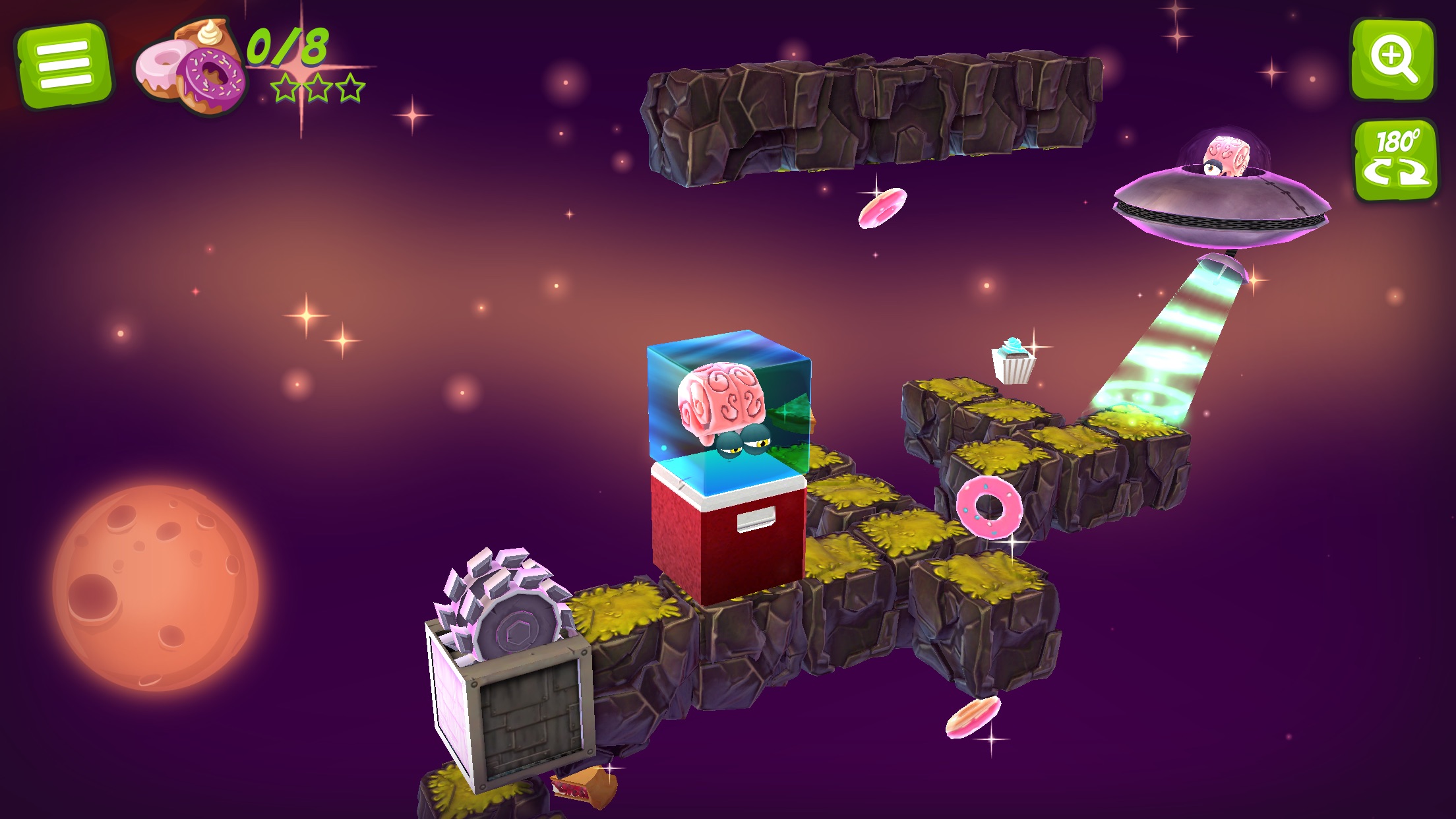 Screenshot do app Alien Jelly: Food For Thought