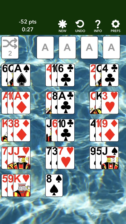 Just Solitaire: La Belle Lucie screenshot-4