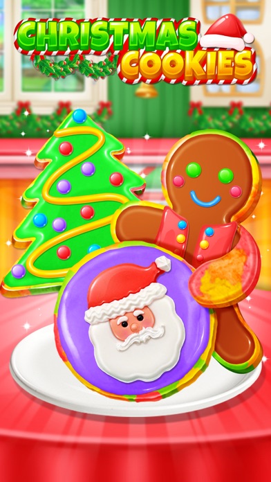 Christmas Unicorn Cookies screenshot 4