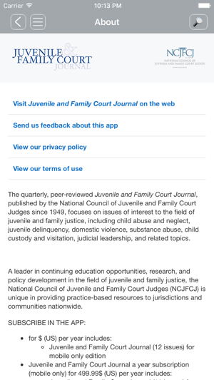 Juvenile & Family Court Jrnl(圖3)-速報App