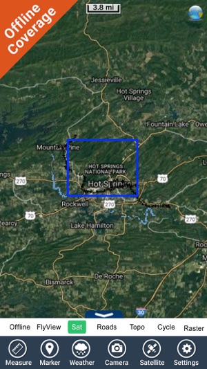 Hot springs National Park gps and outdoor map(圖5)-速報App