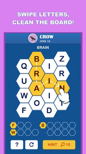 Wordful Hexa-Brain Word Search(圖2)-速報App