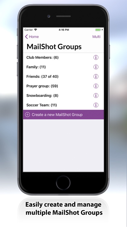 MailShot- Group Email