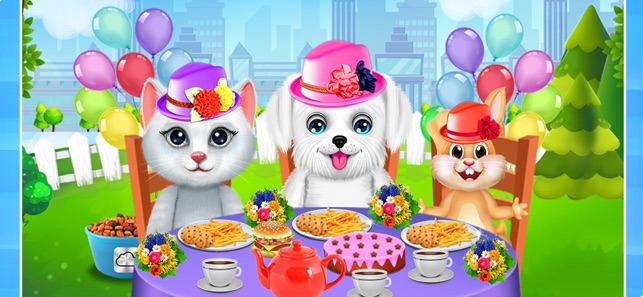 Puppy Surprise Tea Party Game(圖2)-速報App