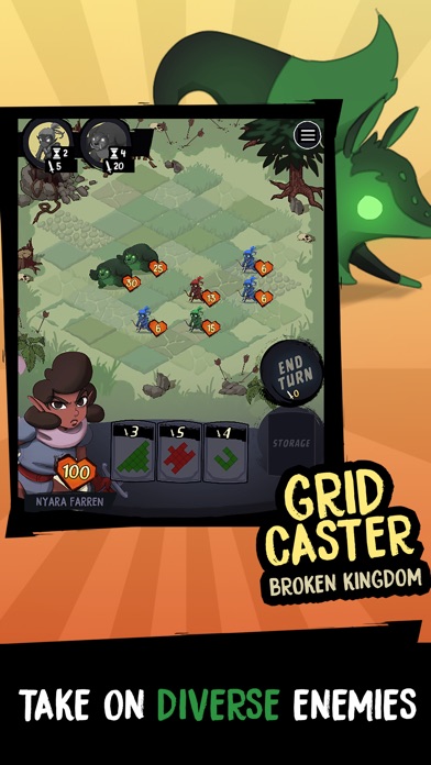 Grid Caster: Broken Kingdom screenshot 4