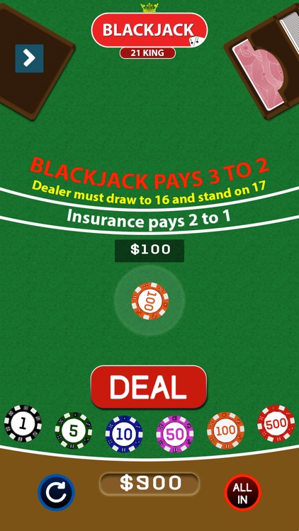 Blackjack: 21 King screenshot-3