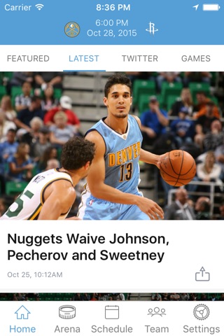 Denver Nuggets screenshot 3