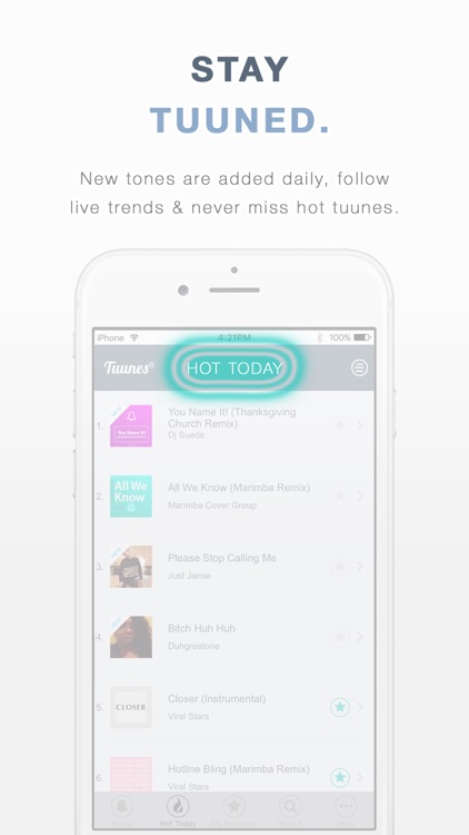 TUUNES™ Ringtones for iPhone screenshot-5