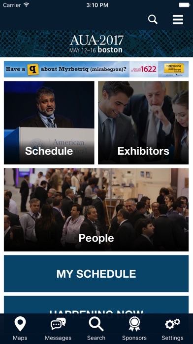 AUA Annual Meeting Apps screenshot 2