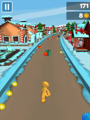 لقطة 2 Ejecutar Pan de Navidad 3D iphone