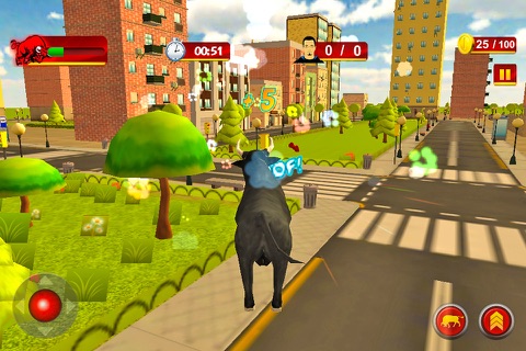 Angry Bull Sim 3D screenshot 3