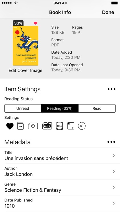 Booklover - comic/ebook reader