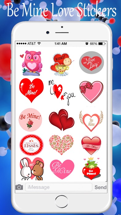 Be Mine Love Stickers Pack screenshot 4