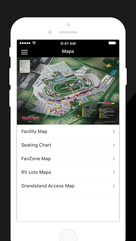 Dover International Raceway Seating Chart