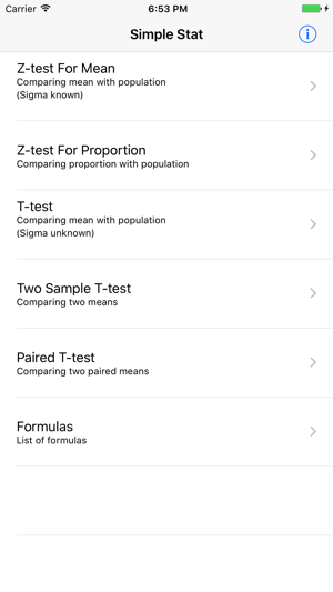 Simple Stat - Calculator for Statistics 