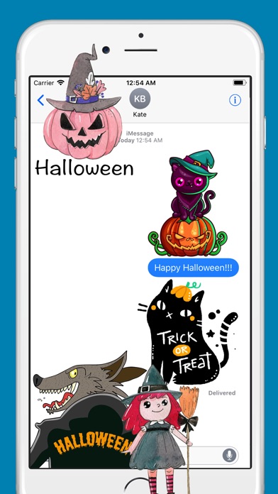 Wild Halloween Tricky Sticker screenshot 3