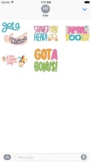 Happy April Fools Day Sticker(圖2)-速報App