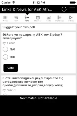 Game screenshot Links & News for AEK Athens apk