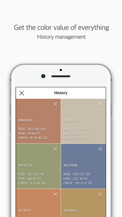 Colorvalue - Get color values screenshot 2