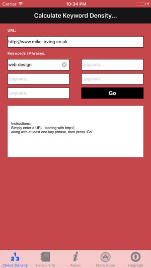 Keyword Density Lite seo tool(圖5)-速報App