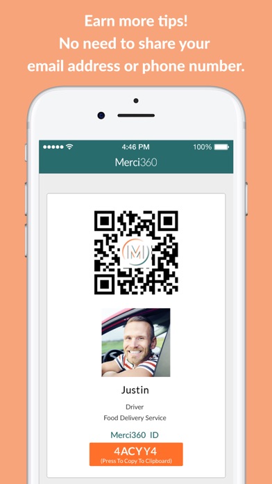 Merci360 - Review & Tip People screenshot 3