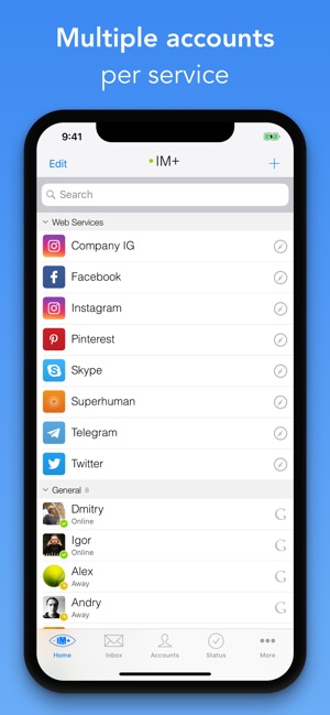 IM+ Pro Social Aggregator(圖3)-速報App