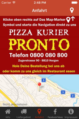 Pizza Pronto Horgen screenshot 3