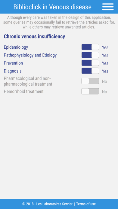 How to cancel & delete Biblioclick in Venous disease from iphone & ipad 3