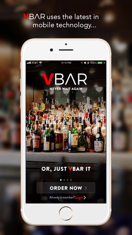 V-Bar - Order Bar Drinks Fast