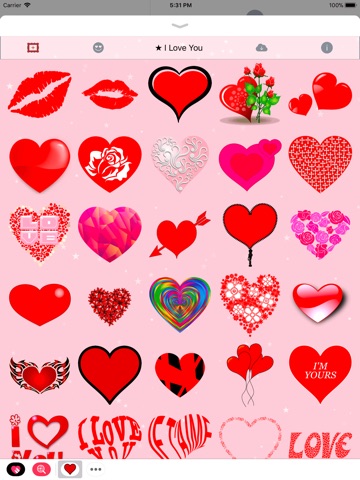 I Love You • Stickers & Emoji screenshot 2
