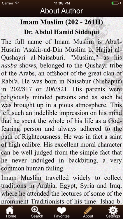Sahih Muslim.