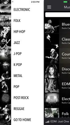 Captura de Pantalla 3 Music Addict Radio iphone
