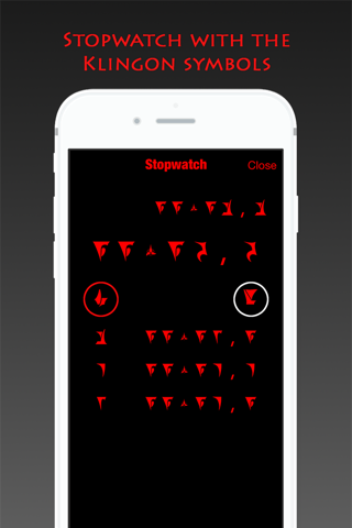 Klingon Clock - Alien time screenshot 3