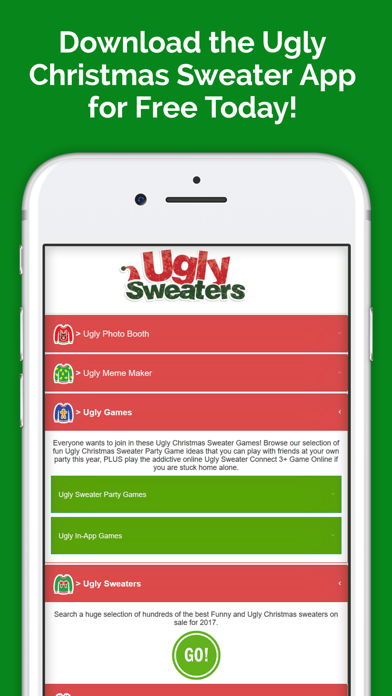 How to cancel & delete Ugly Christmas Sweater Party from iphone & ipad 4