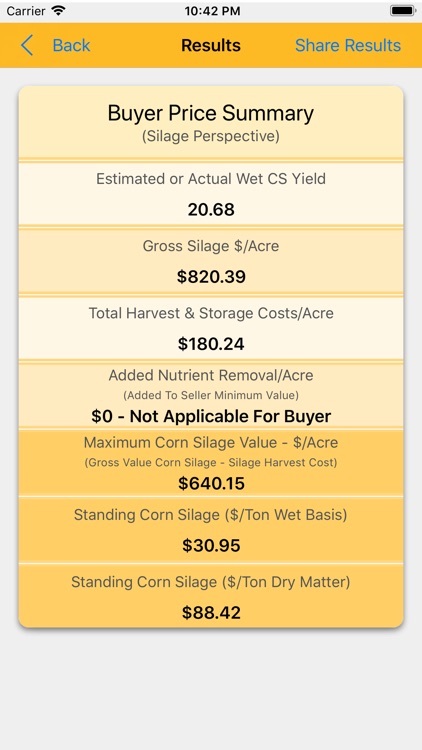 Corn Silage Pricing screenshot-7