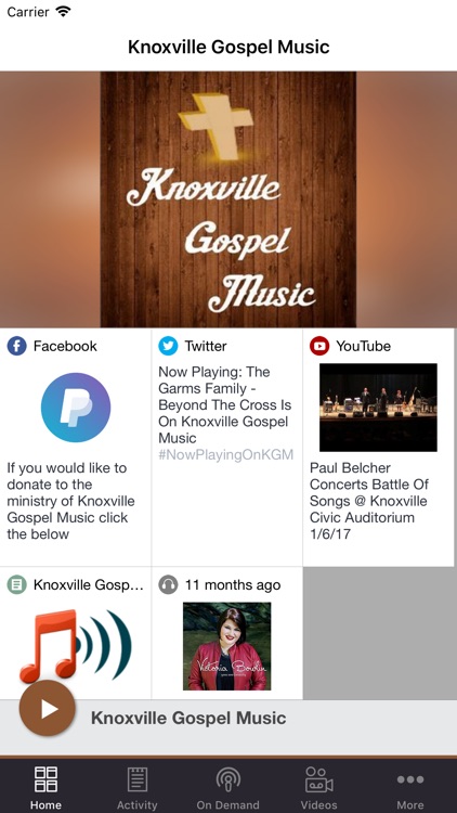 Knoxville Gospel Music