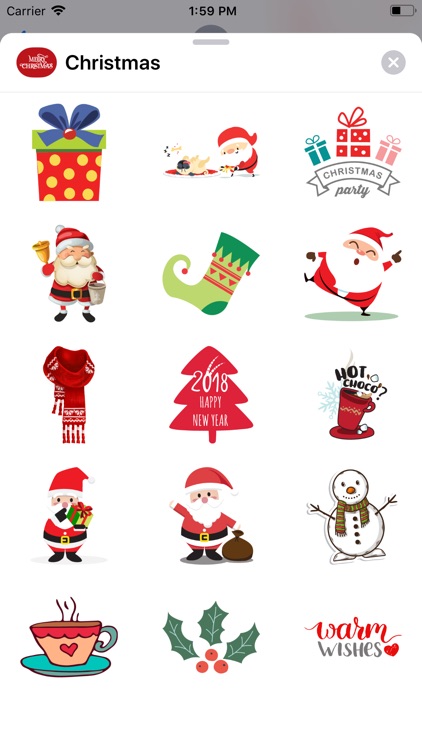 Countdown! Christmas Stickers!