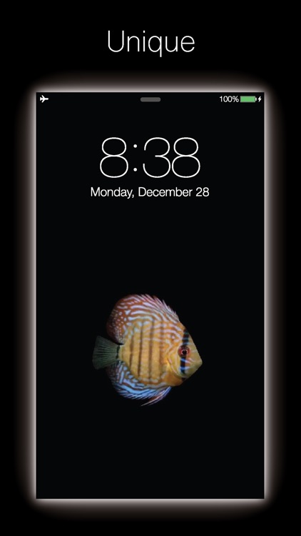 Live Fish - Live Wallpapers for Fish with Black BG