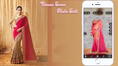 Women Saree Photo Suit screenshot 2