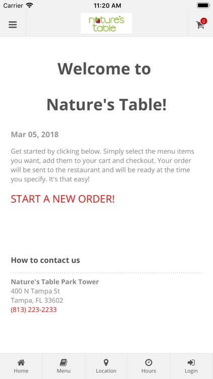 Nature's Table Park Tower