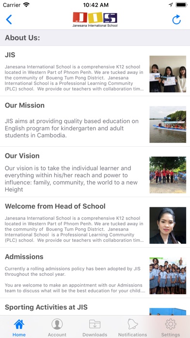 Janesana International School screenshot 2