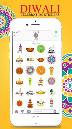 Diwali Stickers Pack For iMessage(圖3)-速報App