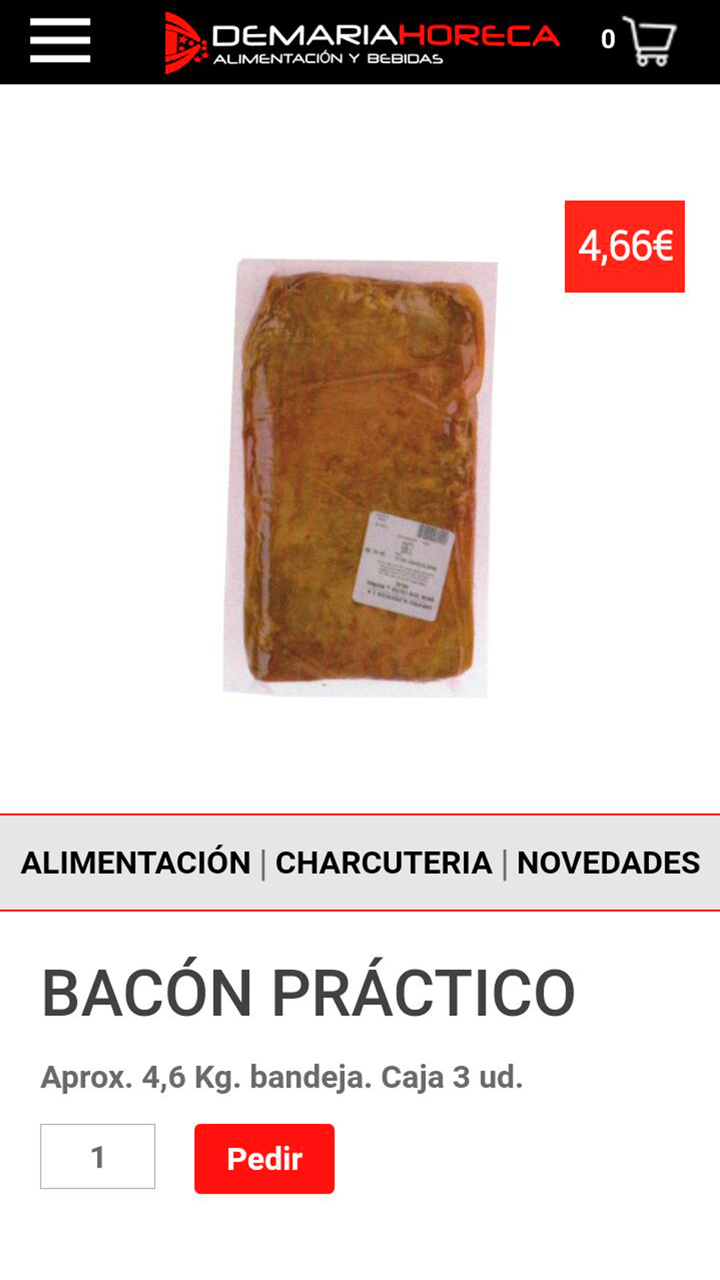 DeMaria Horeca screenshot 5