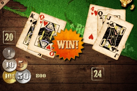 Blackjack Gold Rush screenshot 4