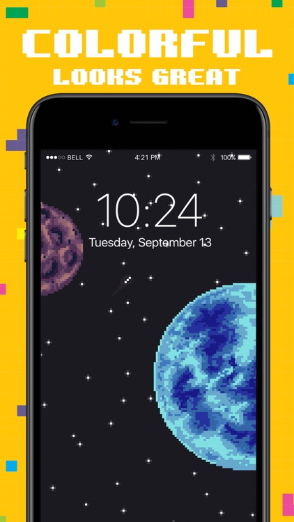Moving Pixel Live Wallpapers screenshot-7
