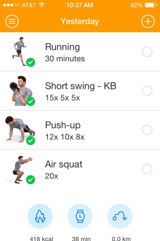 MMW Online Personal trainer screenshot 2