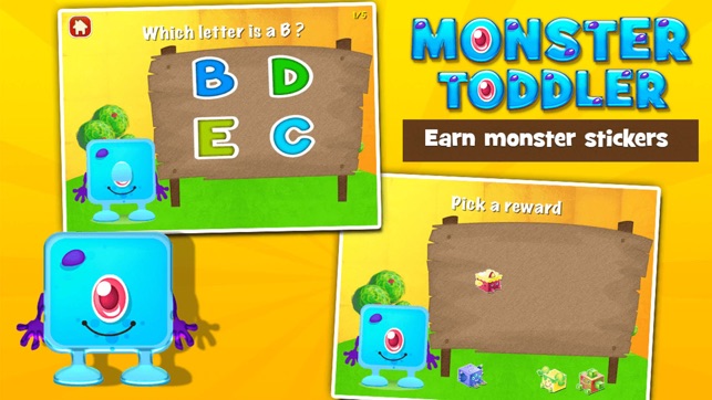 Monster Toddler School Fun Games for Kids(圖4)-速報App