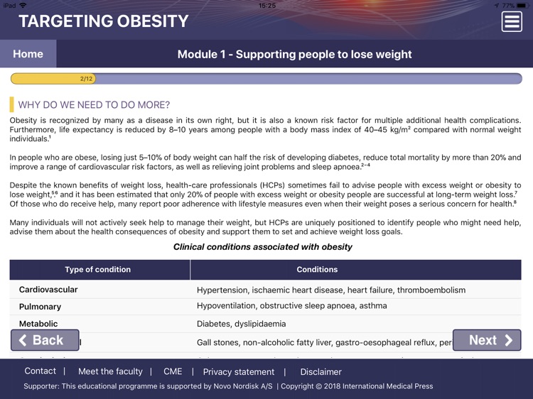 Key learnings in obesity screenshot-3